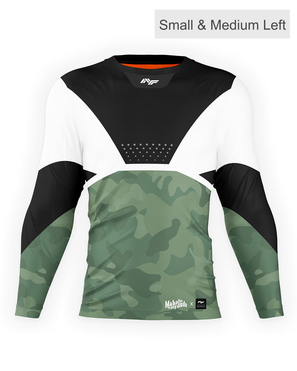 NF x Mahalo My Dude Mountain Bike Jersey Camo
