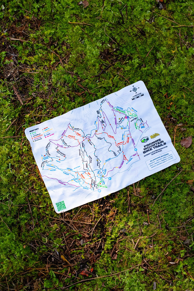 North Shore Trail Map Cloth – Mahalo My Dude - Main Image