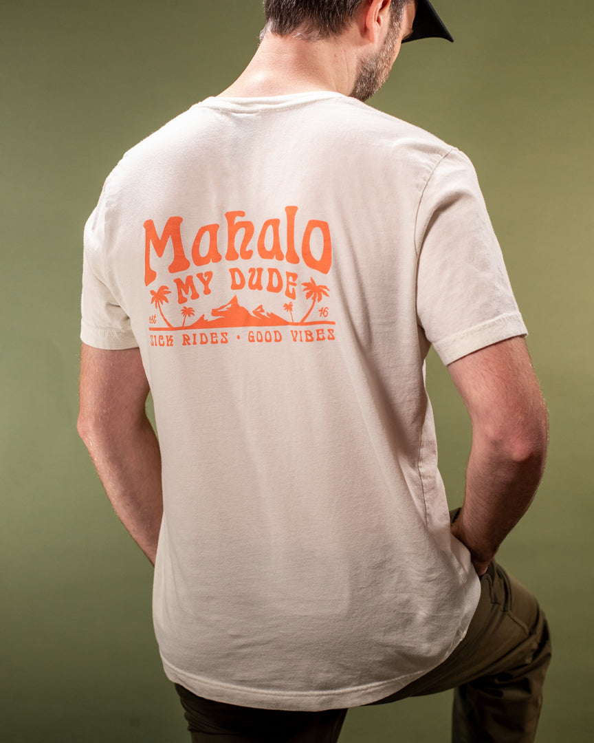 Mahalo Island T-Shirt - Natural – Mahalo My Dude