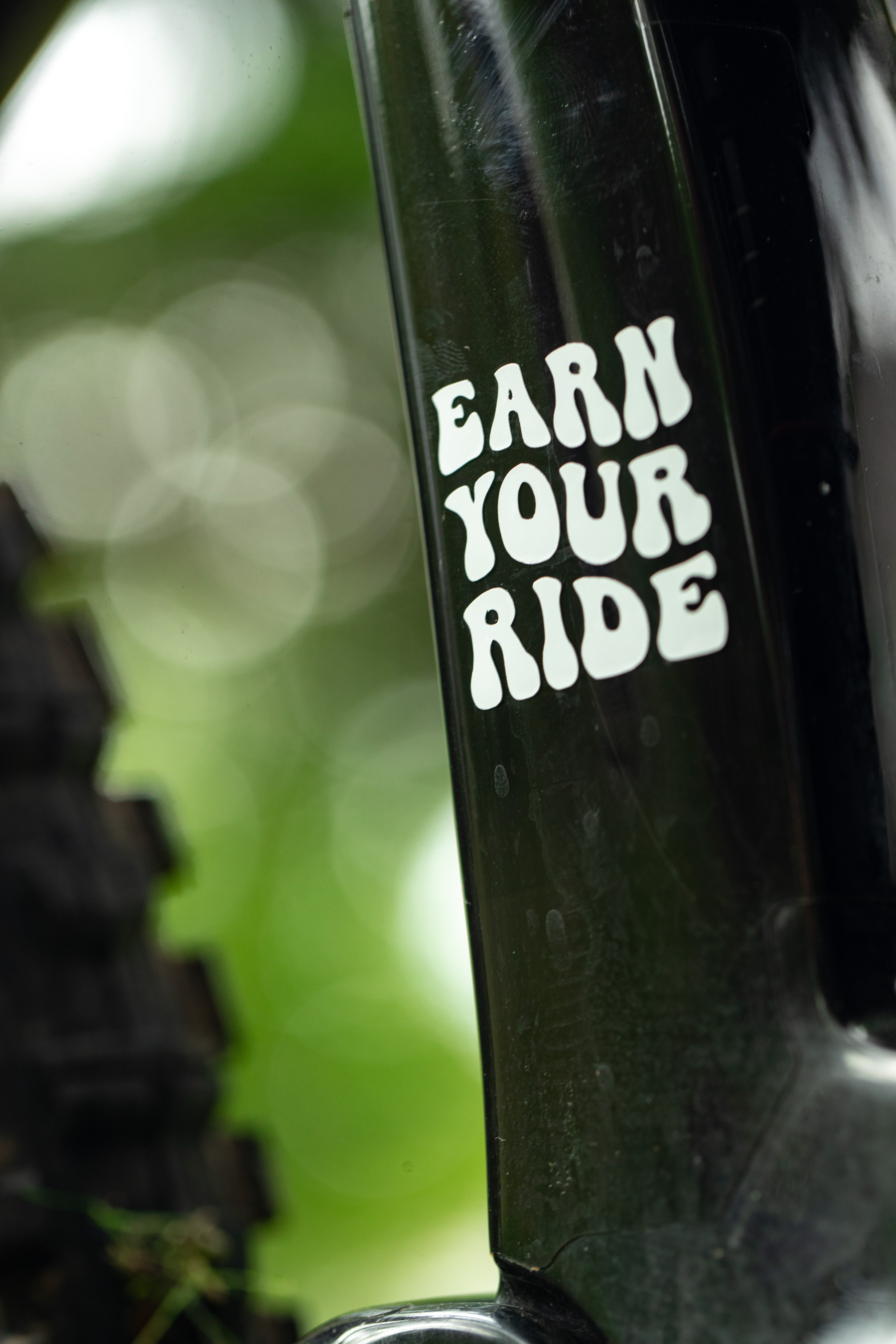 Sticker For Ride Earn Your Ride Sticker – Mahalo My Dude