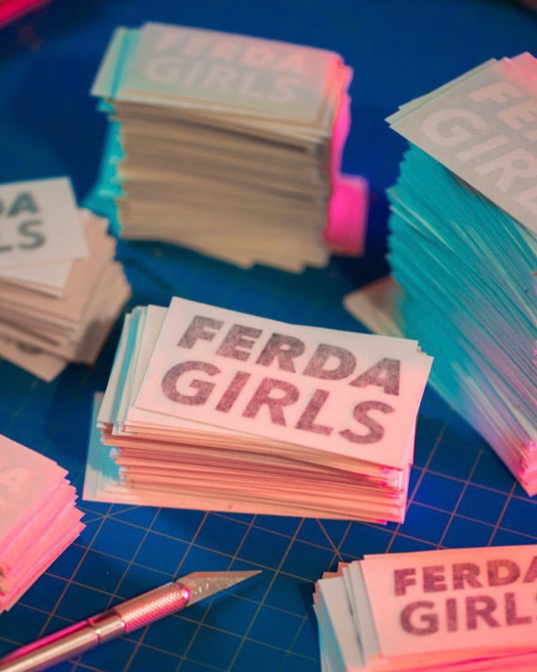 Ferda Sticker Ferda Girls Bargain Bin Sticker – Mahalo My Dude