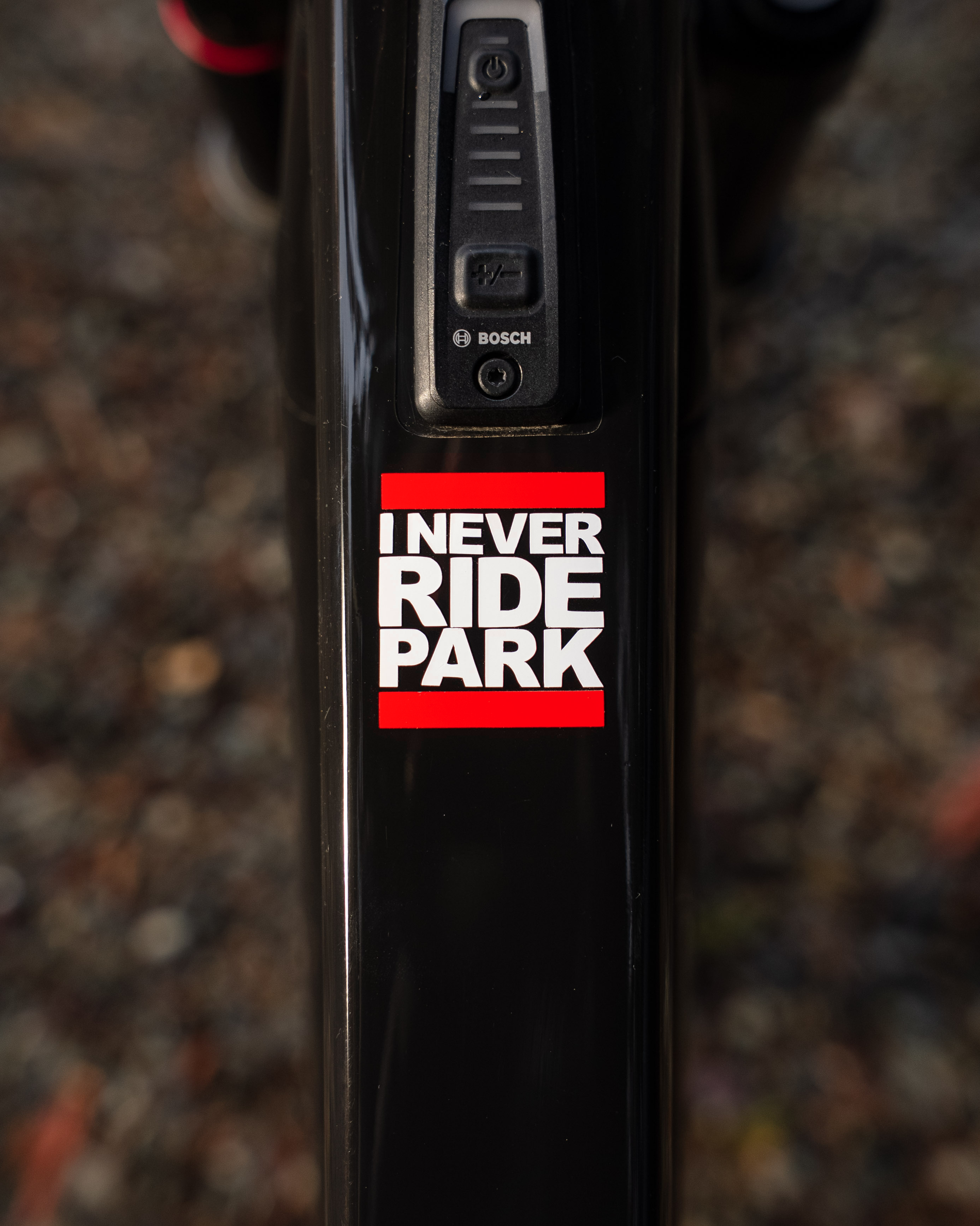 Never Ride Sportify I Never Ride Park Sticker – Mahalo My Dude