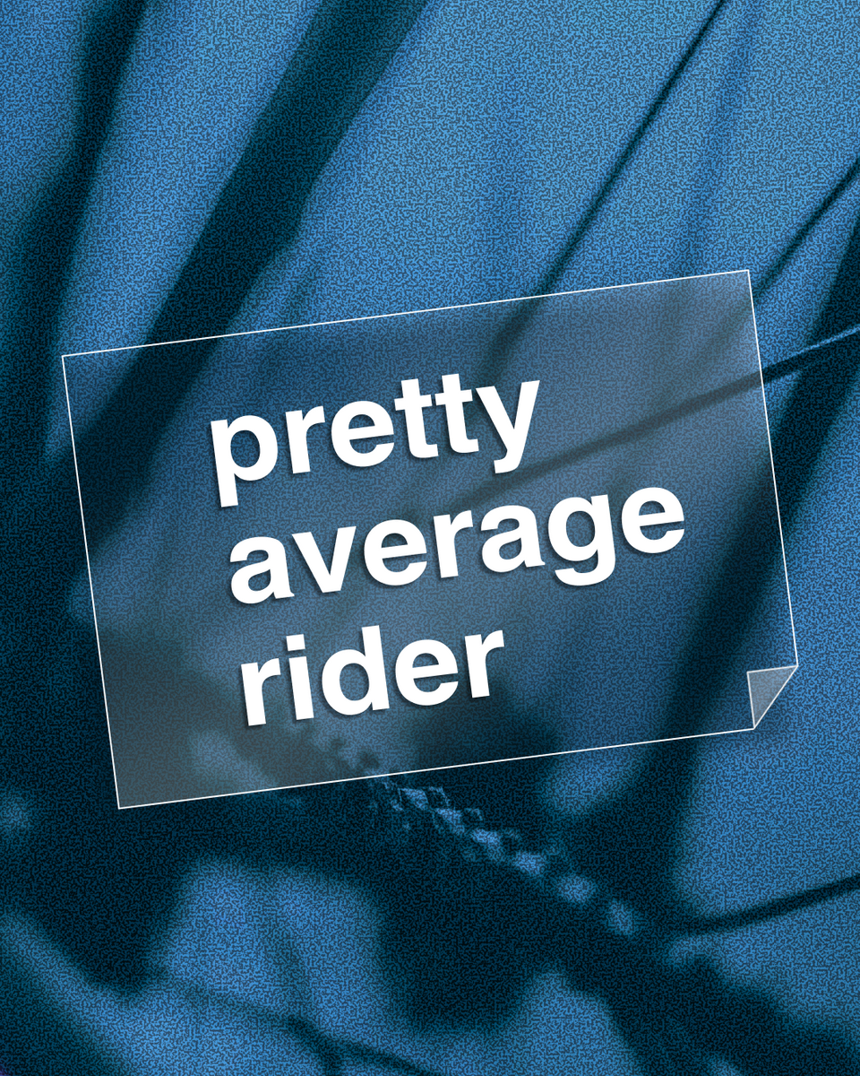 Pretty Average Rider Sticker – Mahalo My Dude